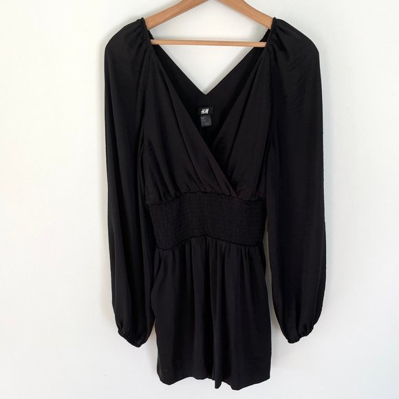 H&M Puff Sleeve Romper - Picture 1 of 6